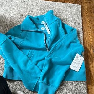 Scuba oversized funnel neck